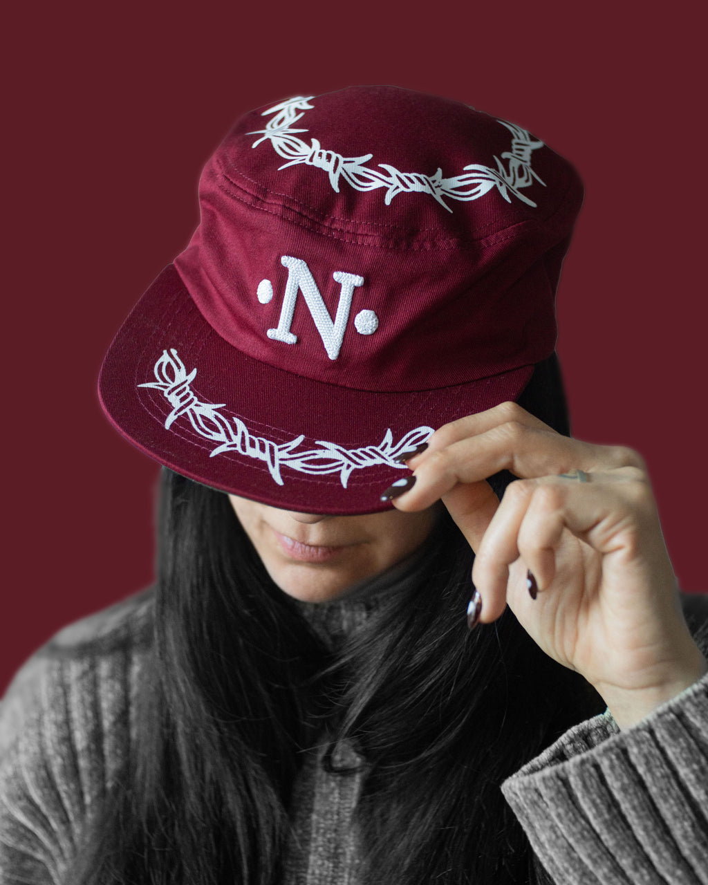 Cap "Altra Epoca" Spinato Rubino