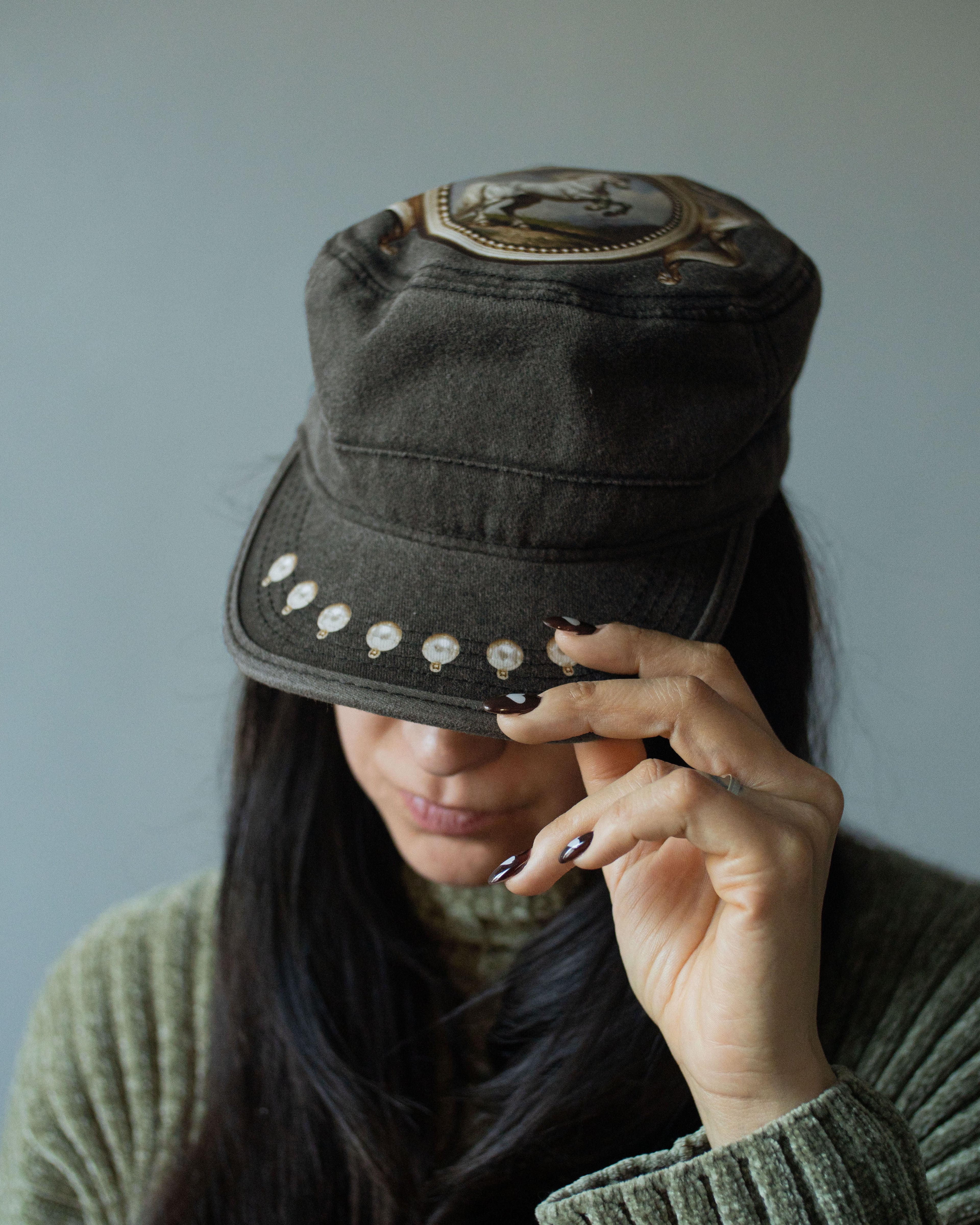 Cap "Specchio" Grigio