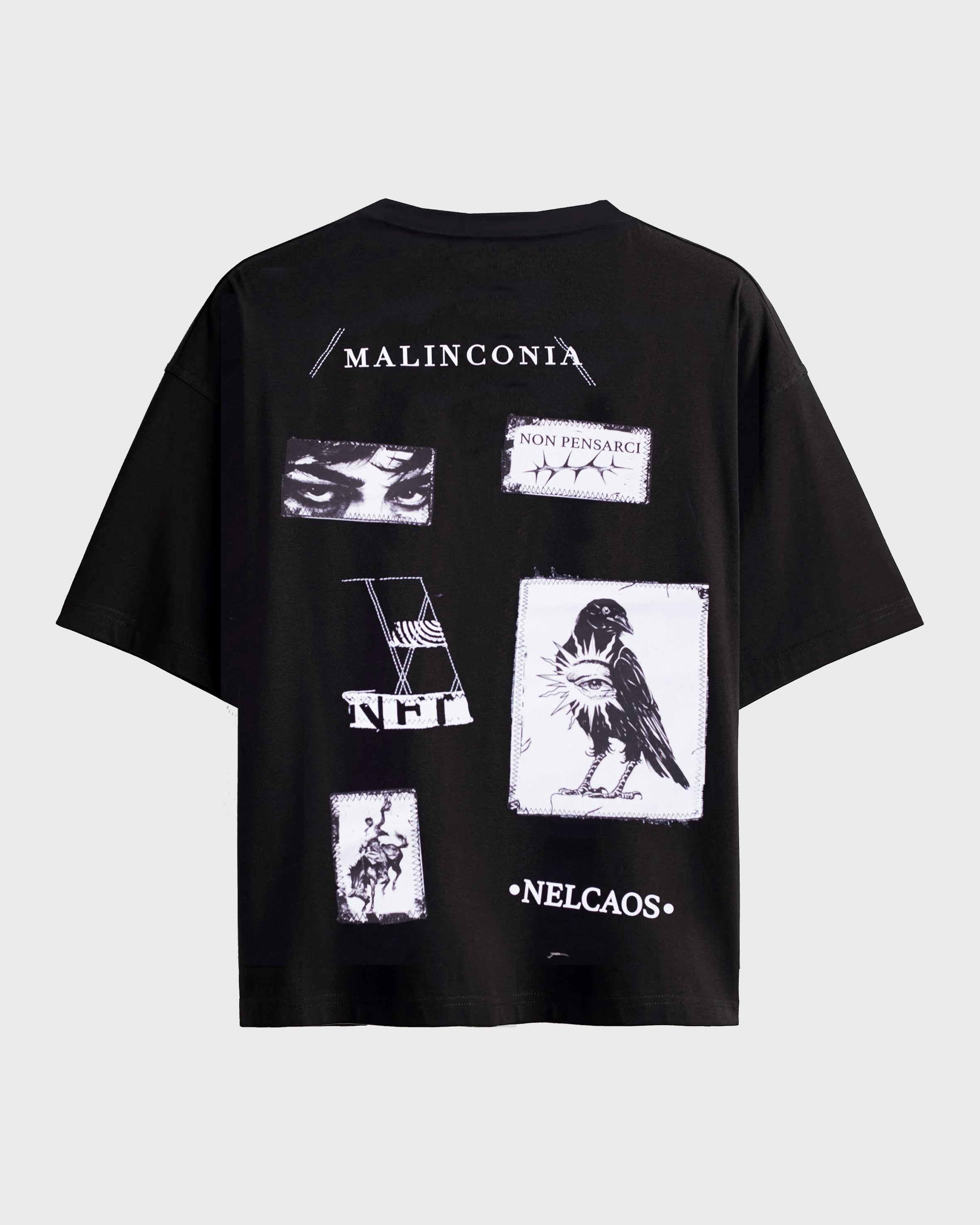 T-Shirt "Malinconia Corvo"