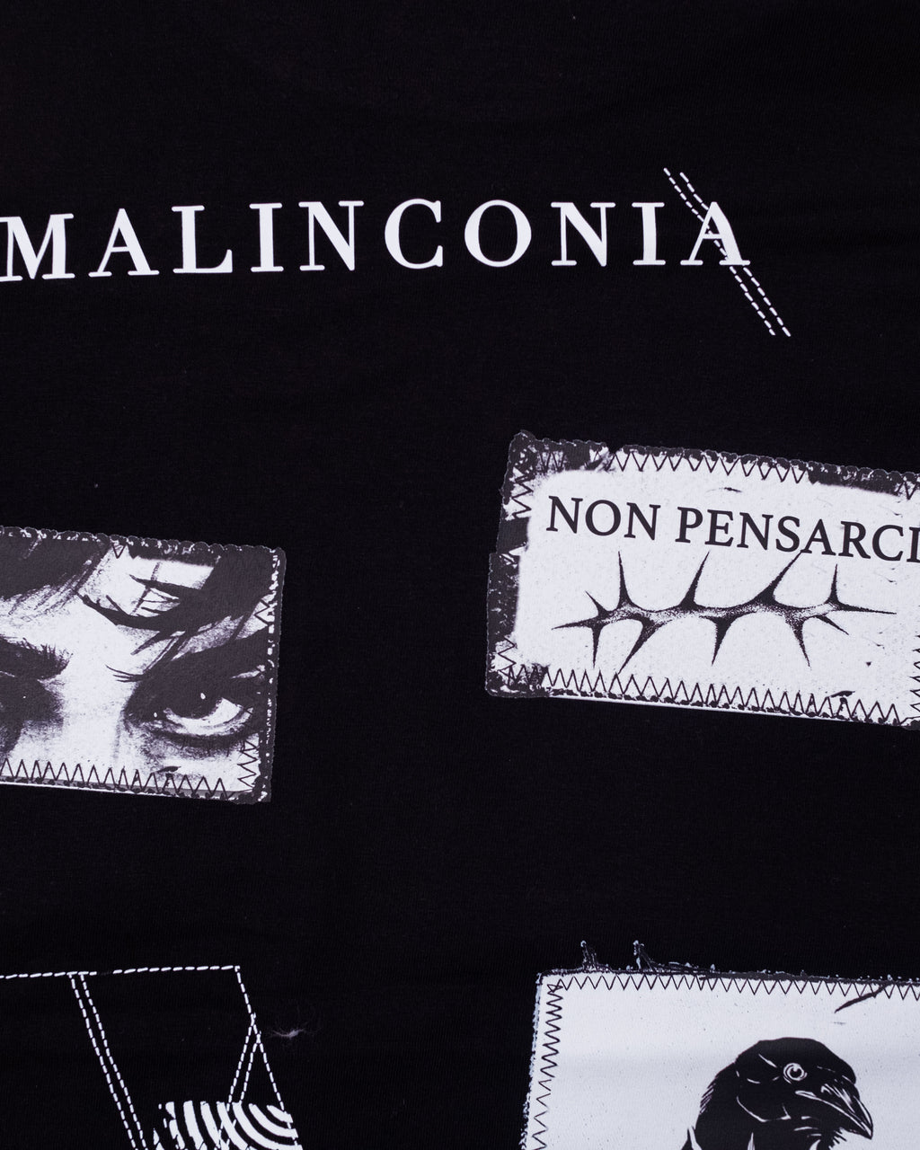 T-Shirt "Malinconia Corvo"
