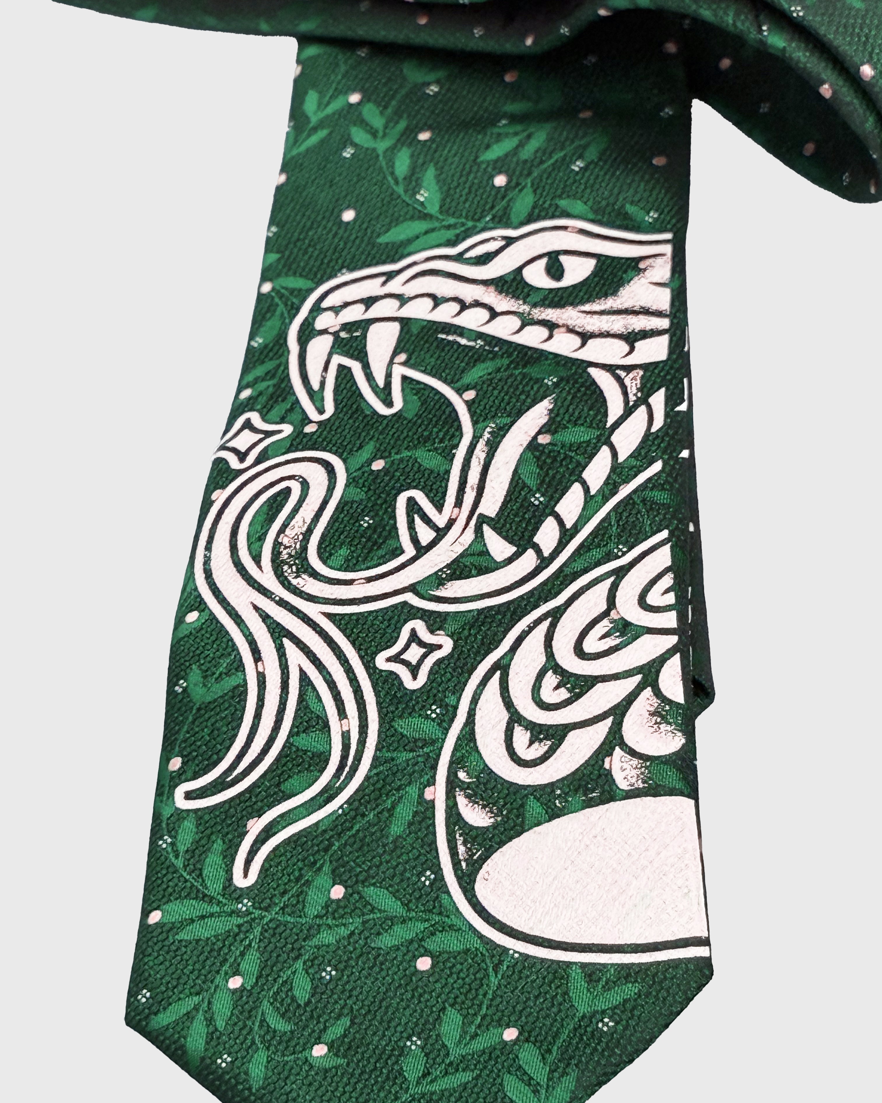 Cravatta "Serpe" Smeraldo