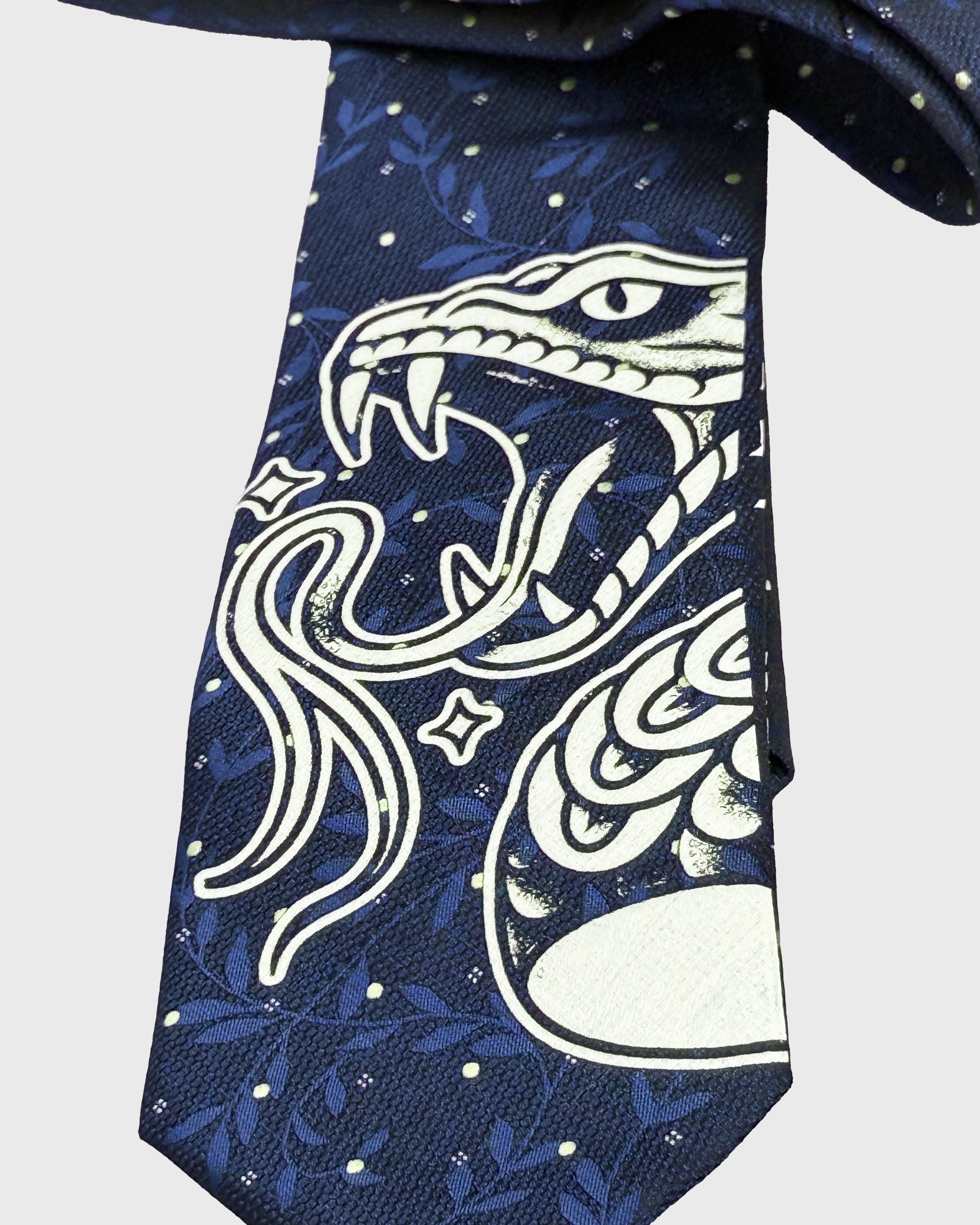 Cravatta "Serpe" Zafiro